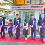 浅虫温泉駅にエレベーター完成❗